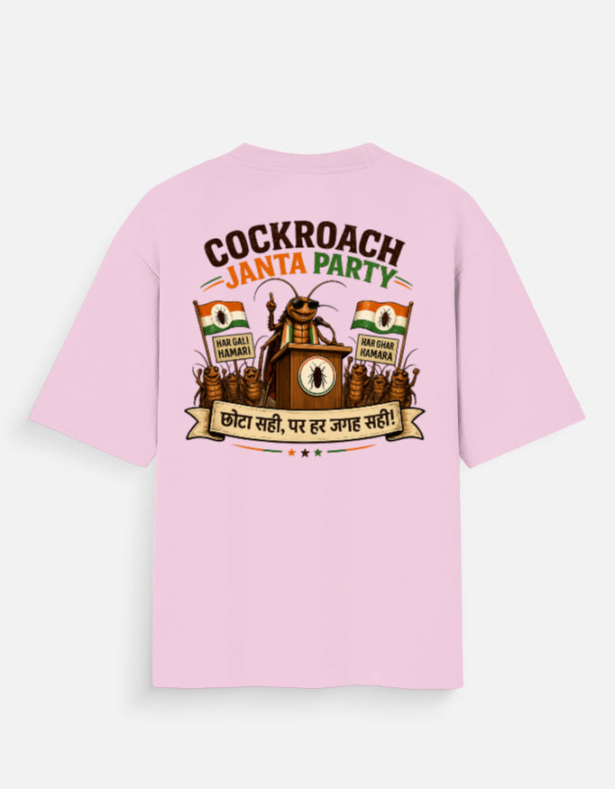 Unisex Premium T-shirt | Overtsized | Cockroach Janta Party