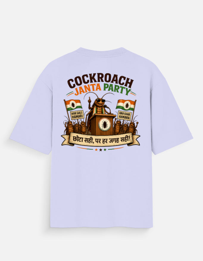 Unisex Premium T-shirt | Overtsized | Cockroach Janta Party