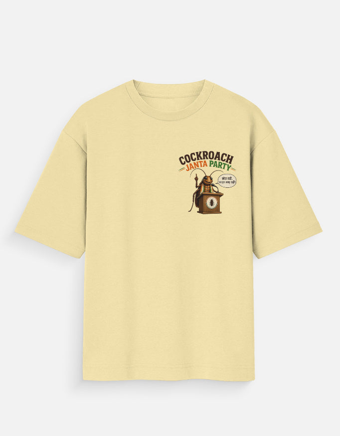 Unisex Premium T-shirt | Overtsized | Cockroach Janta Party